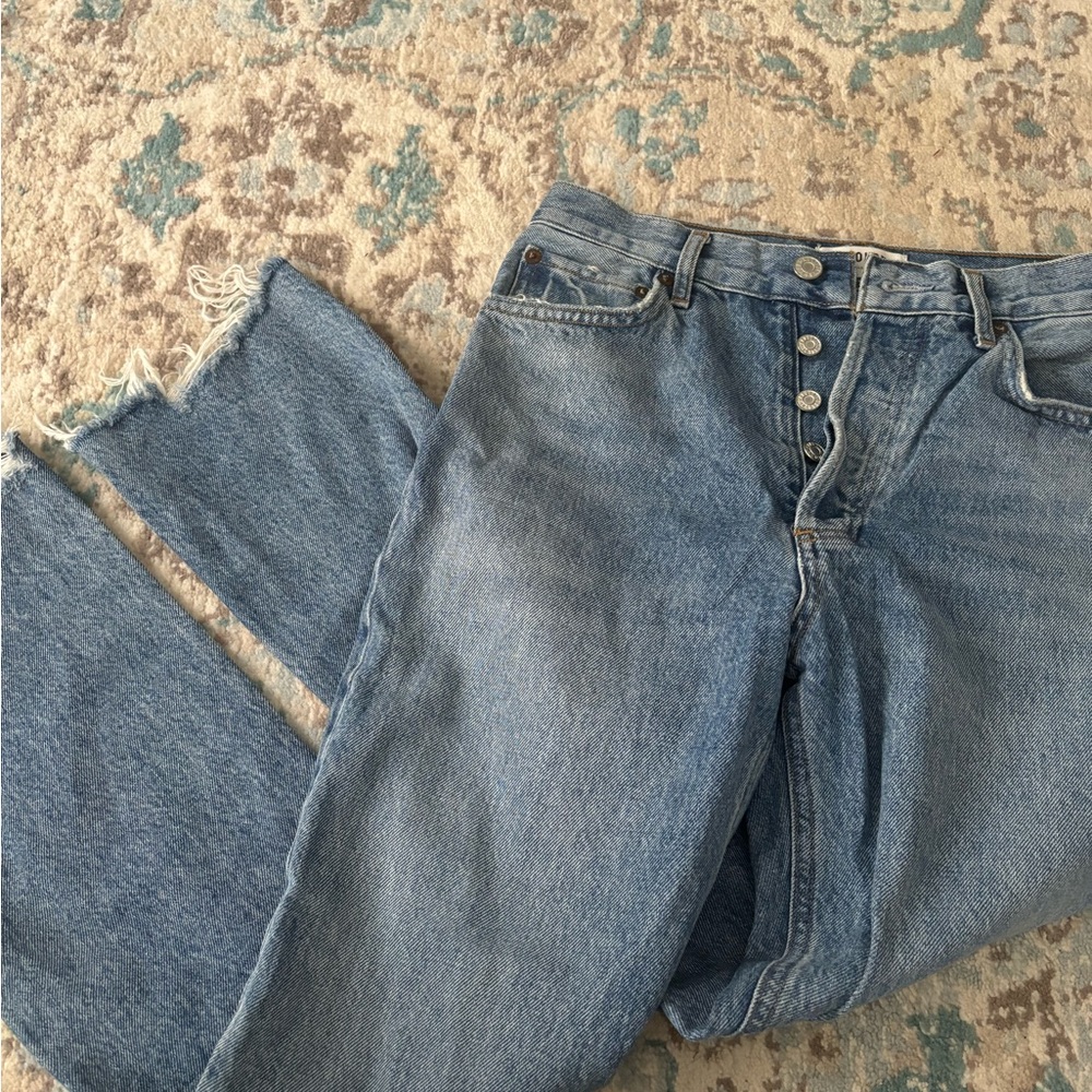Agolde Riley Blue Jeans